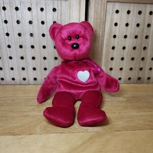 TY BEANIE BABY "VALENTINA" BEAR No Tag  Heart